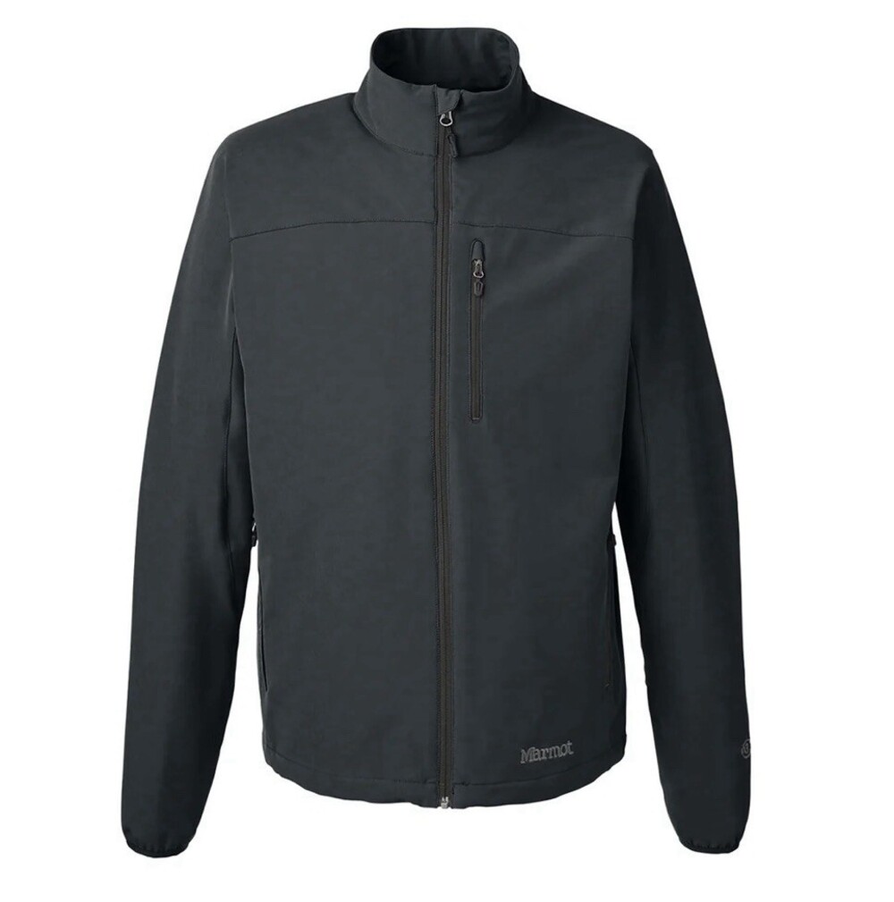NEW Marmot Tempo  Men’s Size XL Black Full Zip Lightweight Jacket MSRP $100